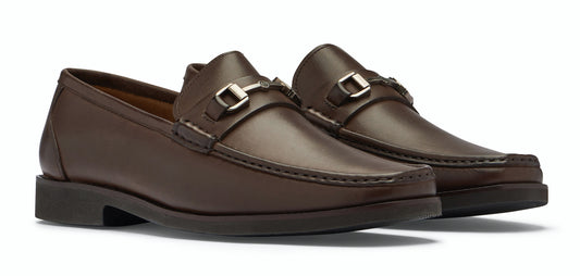 Peter Millar Crown Leather Bit Loafer
