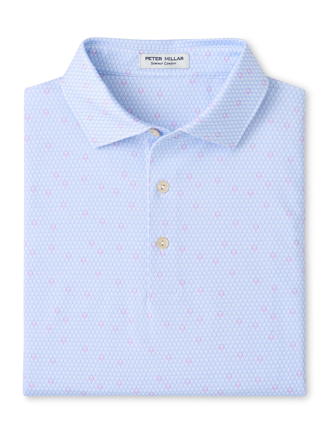 Peter Millar Geo Skull Polo