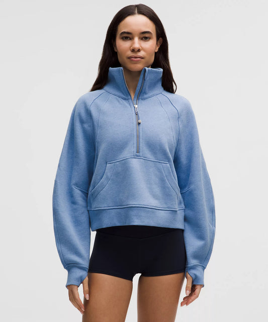 Lululemon Scuba Oversized Funnel-Neck Half Zip