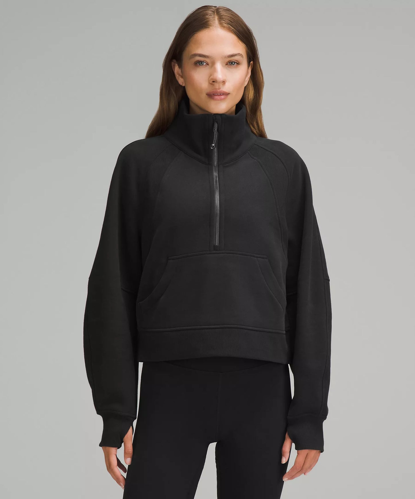 Lululemon Scuba Oversized Funnel-Neck Half Zip