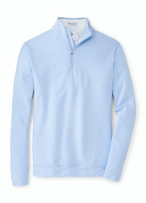 Peter Millar Perth Sugar Stripe Performance Quarter-Zip