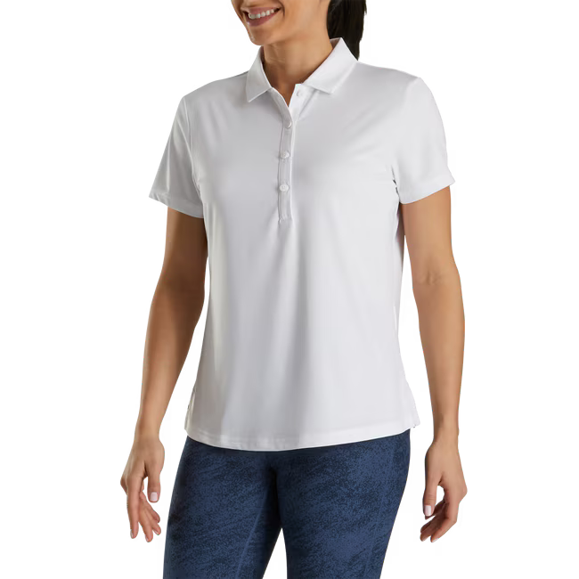 Ladies Footjoy Short Sleeve Solid Polo