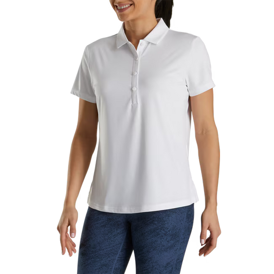 Ladies Footjoy Short Sleeve Solid Polo