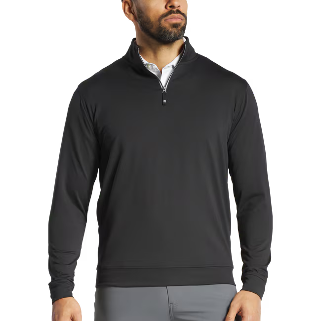 Footjoy Approach 1/4 Zip Black