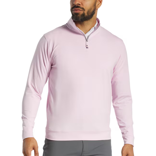 Footjoy Approach 1/4 Zip Light Pink