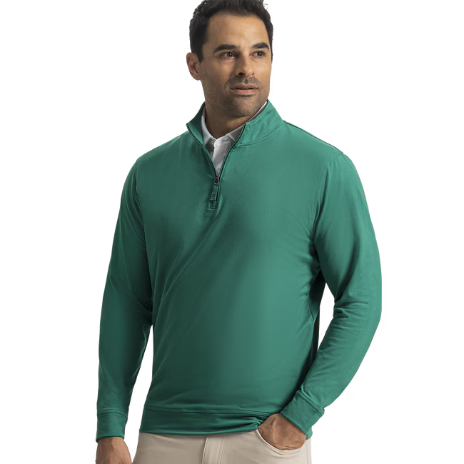 Footjoy Approach 1/4 Zip Forest Green