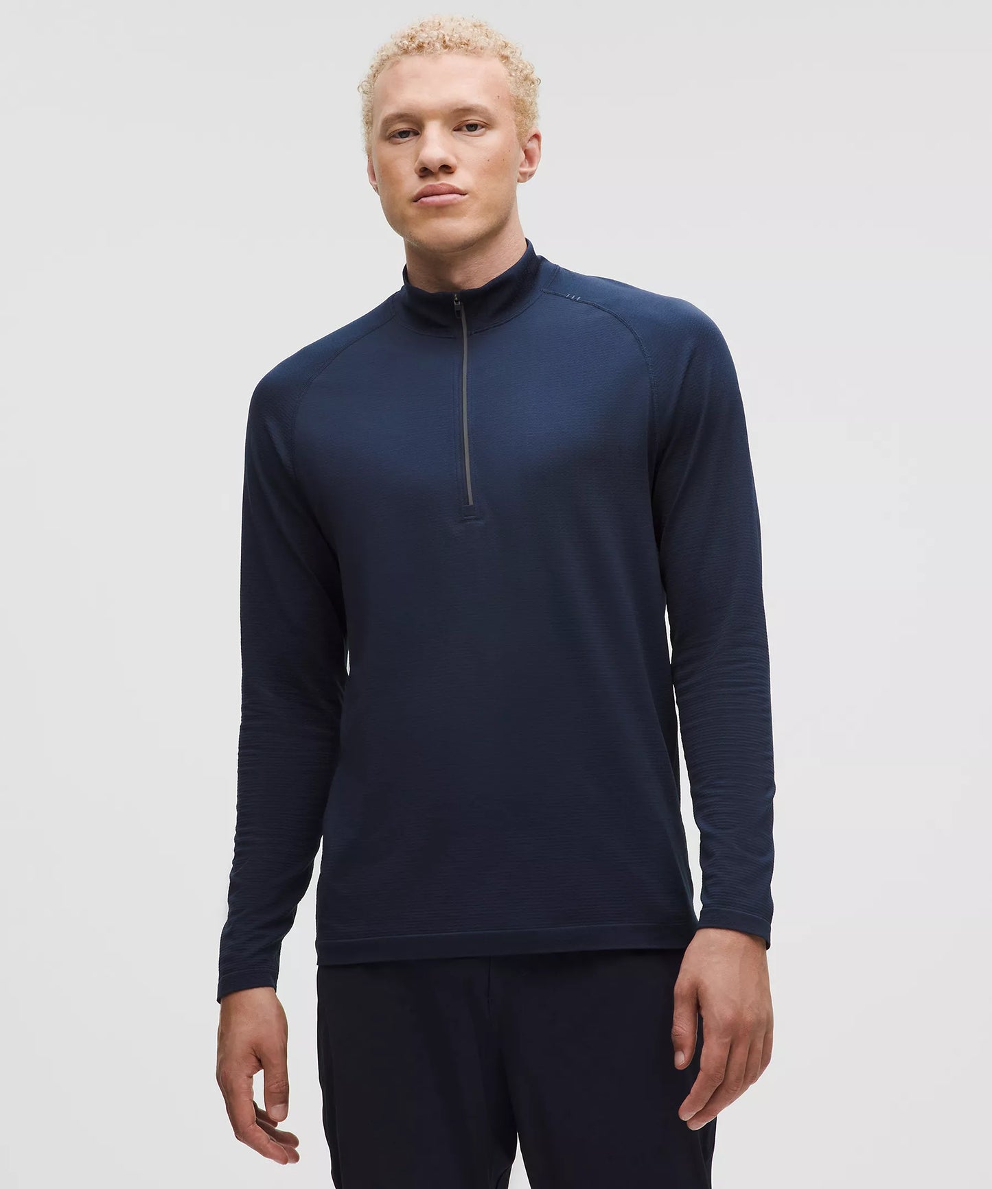 Lululemon Metal Vent Half Zip Club Blue