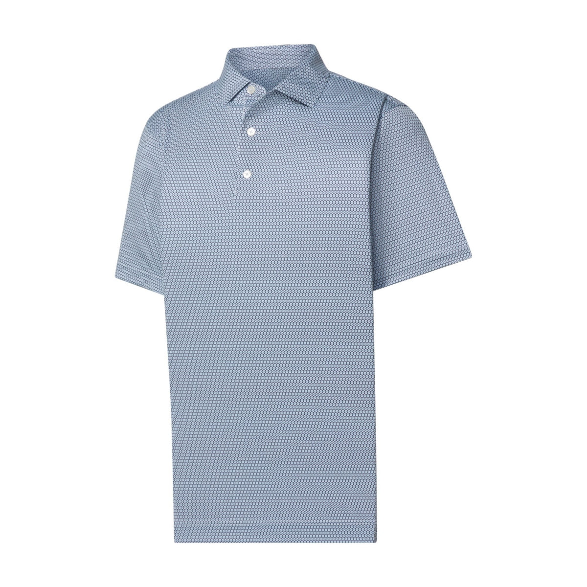 Footjoy Stellar Print Polo Navy/White/Blue
