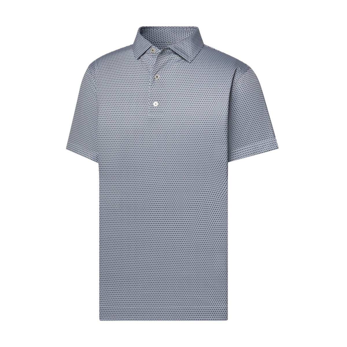 Footjoy Stellar Print Polo Grey/White/Black