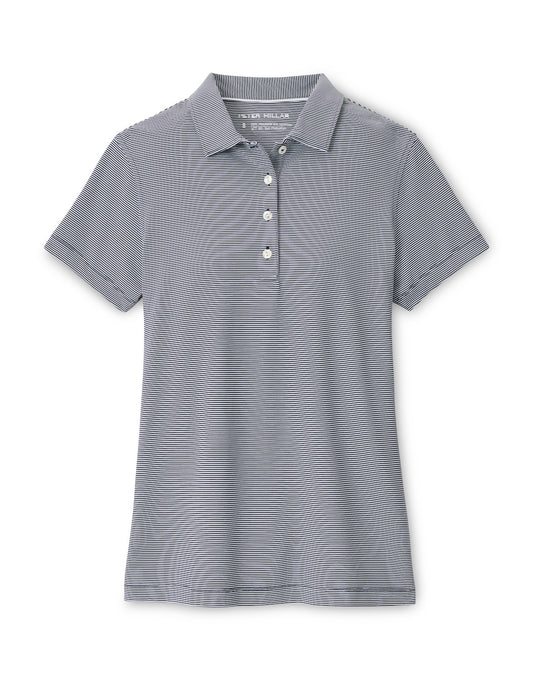 Ladies Peter Millar Jubilee Short Sleeve Button Polo