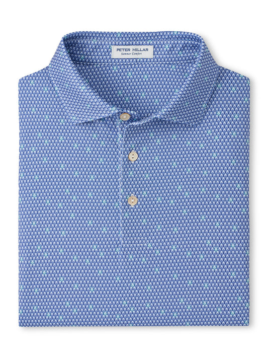 Peter Millar Geo Skull Polo